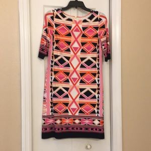 Women size 4p  Eliza J summer colorful dress.